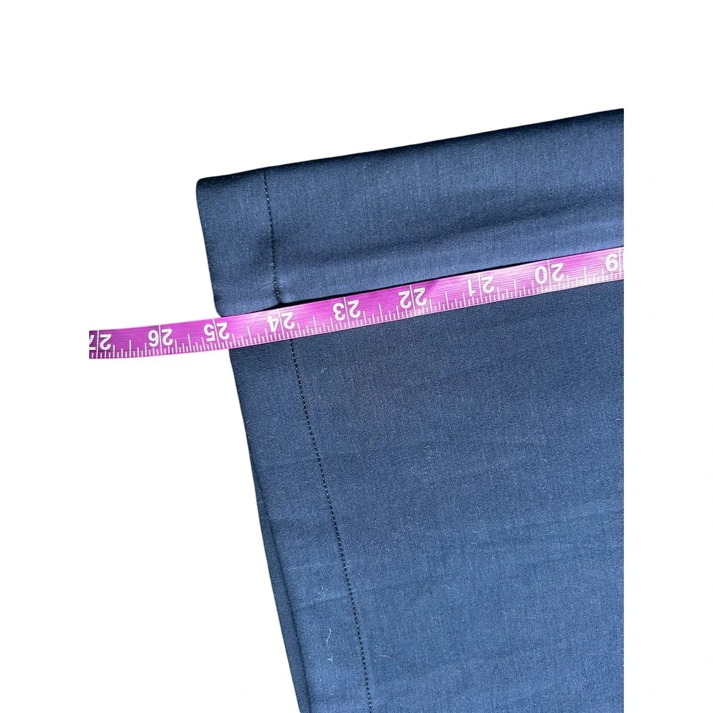 SPANX Air Essentials Wide Leg Tie Waist Jumpsuit Navy Blue Womens Small Petite